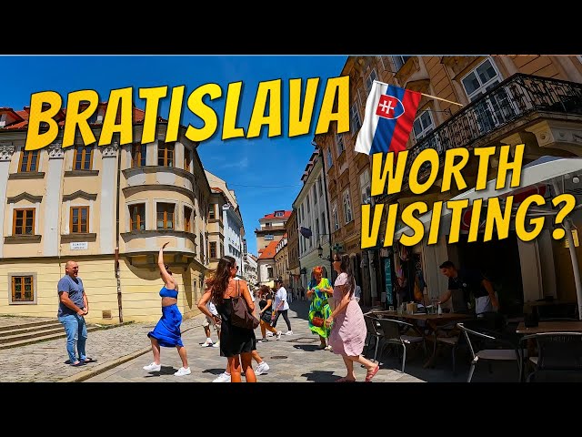 ⭐BRATISLAVA, SLOVAKIA: Is It Worth a Visit?