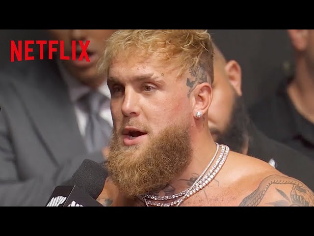 Jake Paul Responds to the Slap | Netflix