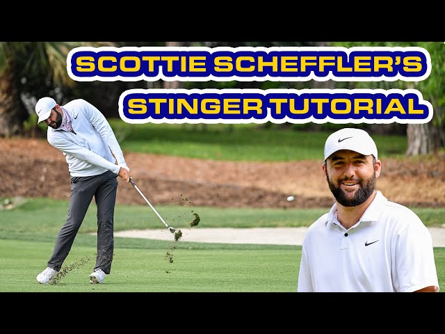 How Scottie Scheffler Hits A Stinger With The New P·UDI | TaylorMade Golf