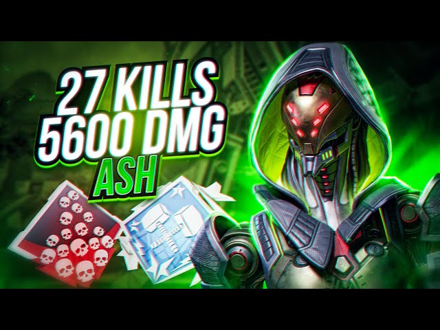 ЗР-294! 27 KILLS & 5600 DAMAGE ON ASH ! эш реликвия гайд апекс легенд apex legends ash heirloom