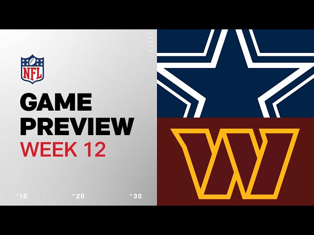 Dallas Cowboys vs. Washington Commanders | 2024 Week 12 Game Preview