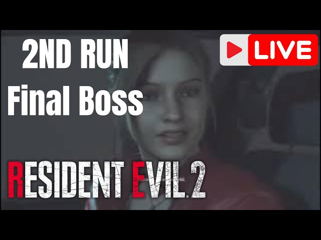 Resident Evil 2 (2019) Claire Redfield (2ND RUN) PS4 LIVE Gameplay