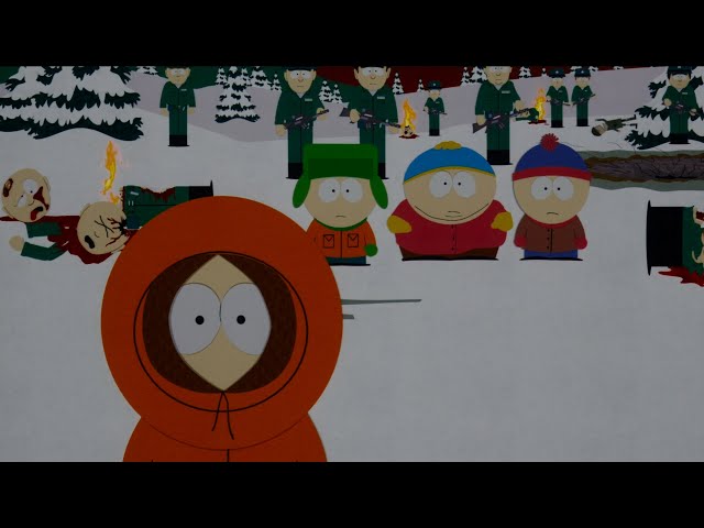 South Park 1999 Kenny's face and voice revealed 4K HDR