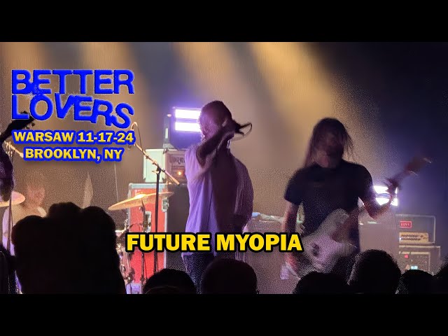 Better Lovers - Future Myopia (Live @ Warsaw Brooklyn, 11/17/2024) 4K HDR #everytimeidie #metalcore