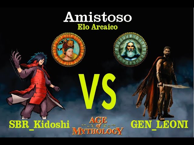 Amistoso Kidoshi VS Leoni - Age of Mythology