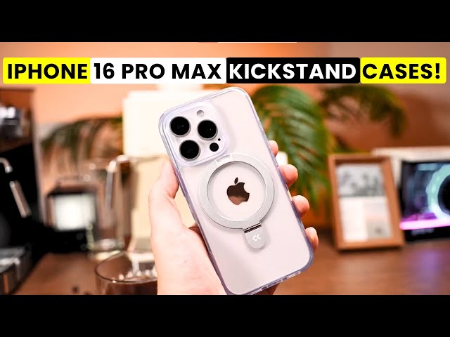 Top 6 Best iPhone 16 Pro Max Kickstand Cases!🔥🔥✅