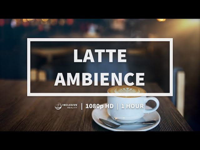 Latte Ambience for Studying, Coding, Chilling, ASMR, and Staying in the Flow