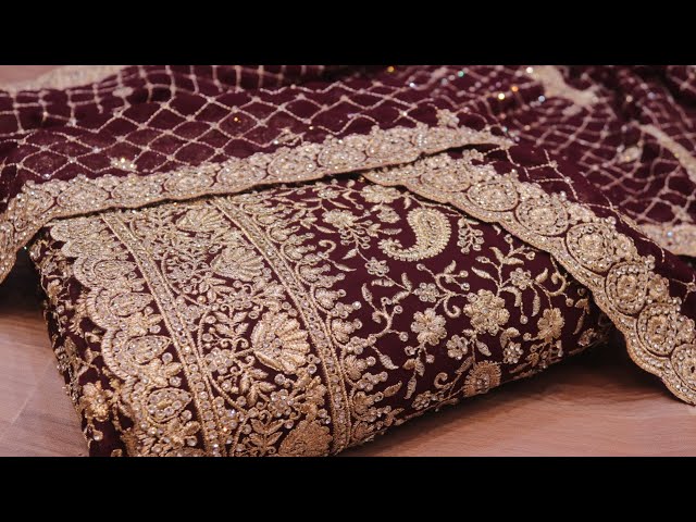 ARNG-3353 “The Mulberry” Premium Designer Saree||Georgette Fabric||Crystals||Zari