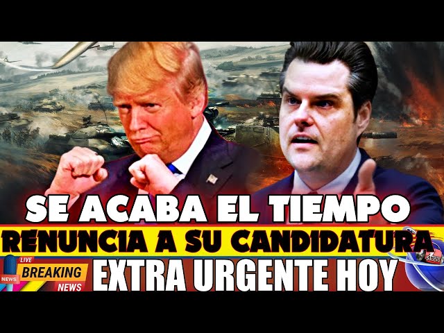 🅱🔴SORPRENDENTE RETIRADA GAEZ TRUMP NOTICIAS HOY 21 NOVIEMBRE 2024 NEWS TODAY DONALDTRUMP #noticias