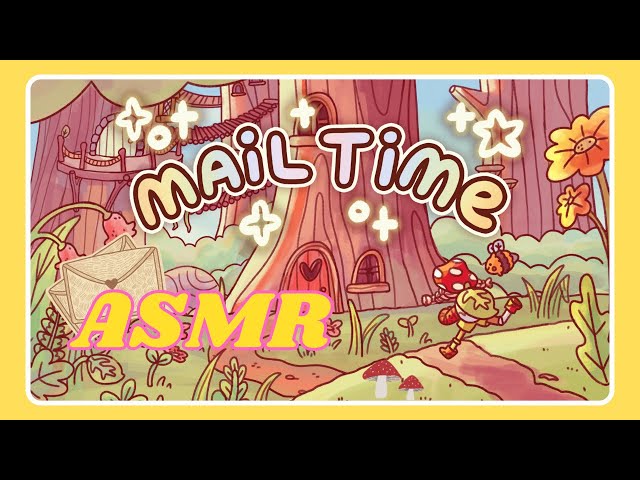 ASMR - Mail Time (whispered gameplay) - cozy cottagecore 💌🍄