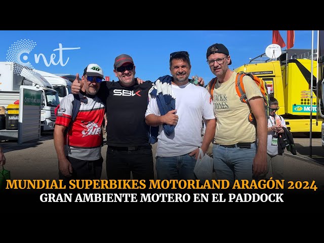 MUNDIAL SUPERBIKE 2024 | AMBIENTE  paddock MOTORLAND