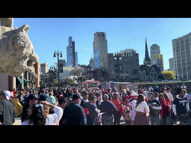 Tigers vs Guardians - 2024 ALDS Game 4 at Comerica Park