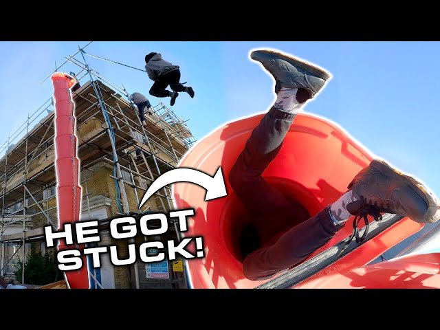 STORROR vs CRAZY vertical SLIDE! 🇬🇧