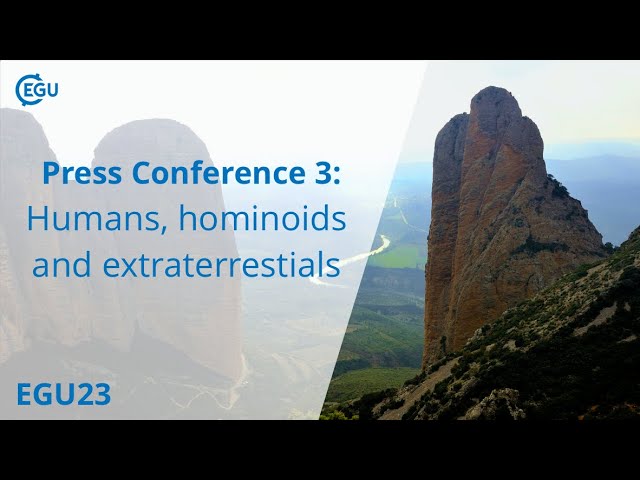 #EGU23 PC3 Humans, hominoids and extraterrestials