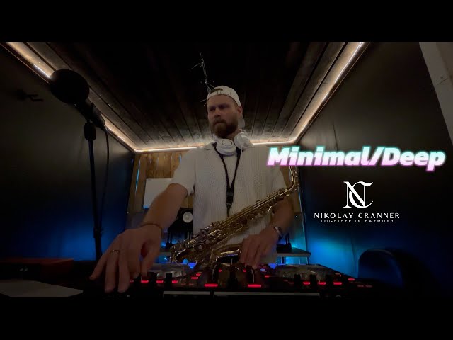 Minimal/Deep House Set #40 | 40 min livestream DJ-set & Saxophone 🎷