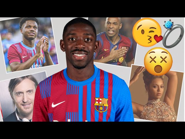 KISS, MARRY, KILL... with OUSMANE DEMBÉLÉ (Ansu Fati, Griezmann, David Guetta, Beyoncé...) 😘💍😵