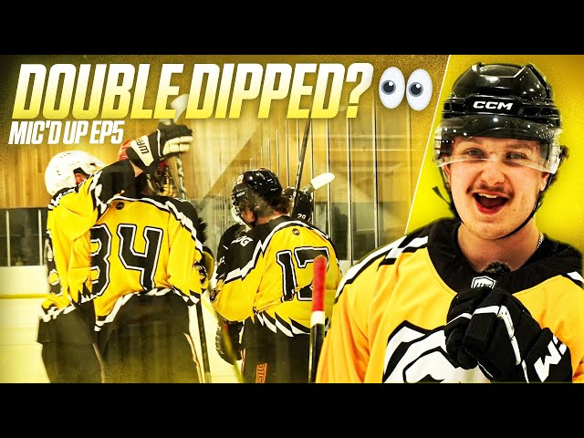 WE DOUBLE DIPPED!? *POLGZ HOCKEY MIC'D UP EP.5*