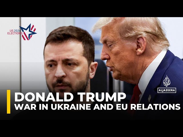 Ukraine’s Zelenskyy, EU congratulate Trump