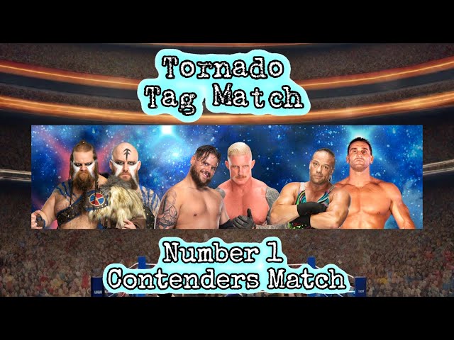 Viking Raiders vs DOA vs Team Hardcore Triple Threat Tornado Tag WWE World Tag No 1 Contenders Match