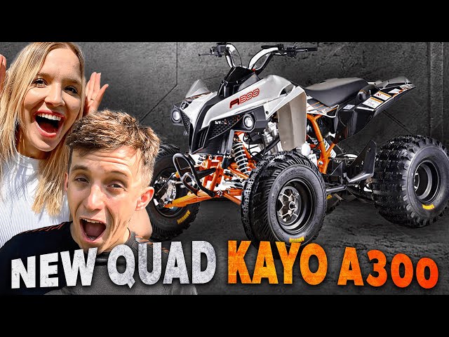 A NEW QUAD KAYO A300 - UNBOXING