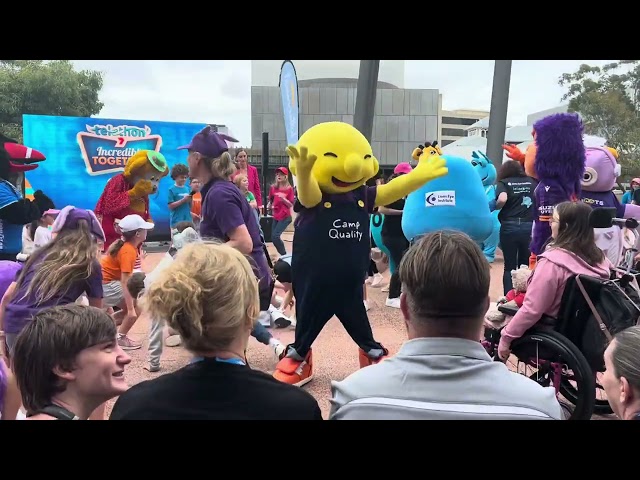 Channel 7 Perth Telethon 2024 Mascot Dance Competition