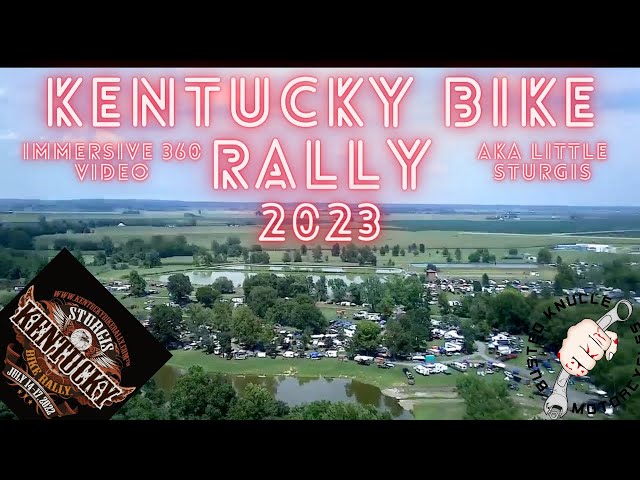 Kentucky Bike Rally Campground Cruise Day Time Immersive 360 Video