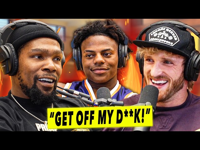 "Get Off My D*ck!" - Kevin Durant ROASTS IShowSpeed