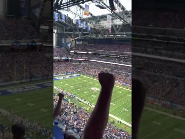 Indianapolis Colts vs Kansas City Chiefs 9-25-2022 Patrick Mahomes Interception Fan Perspective/View