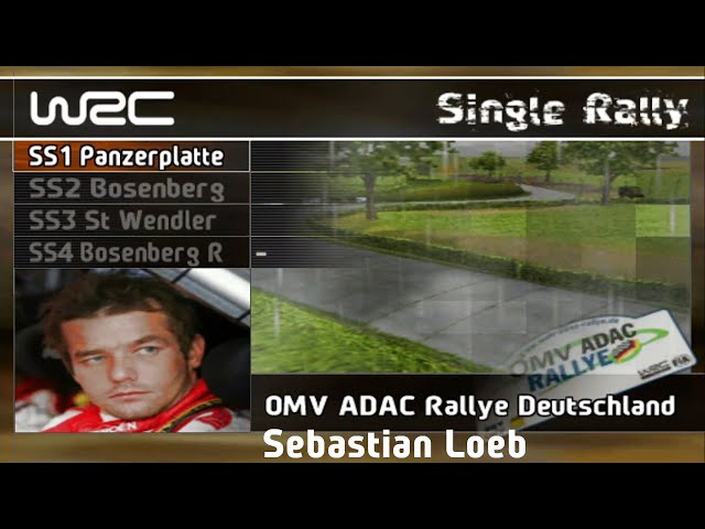 WRC : FIA World Rally Championship (PSP) - Expert Single Rally - OMV ADAC Rallye Deutschland