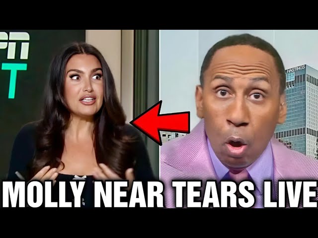 Molly Qerim SHOCKED After Stephen A. EXPLODES At Her Over Caitlin Clark LIVE On ESPN First Take