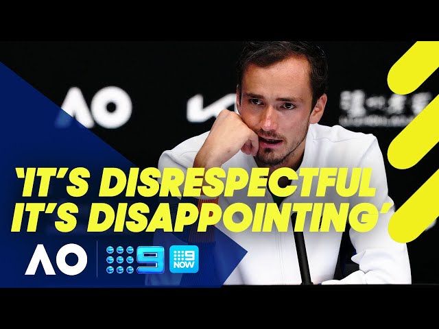 Daniil Medvedev turned off tennis by Australian crowd | Australian Open 2022