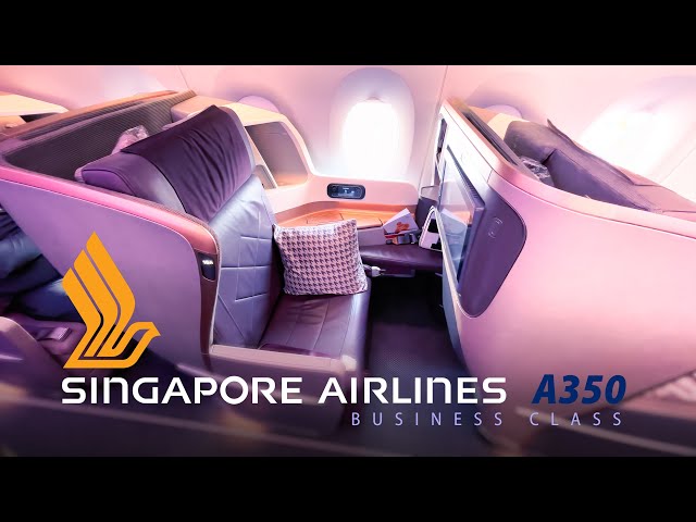 Singapore Airlines A350 Business Class | Singapore to Seattle