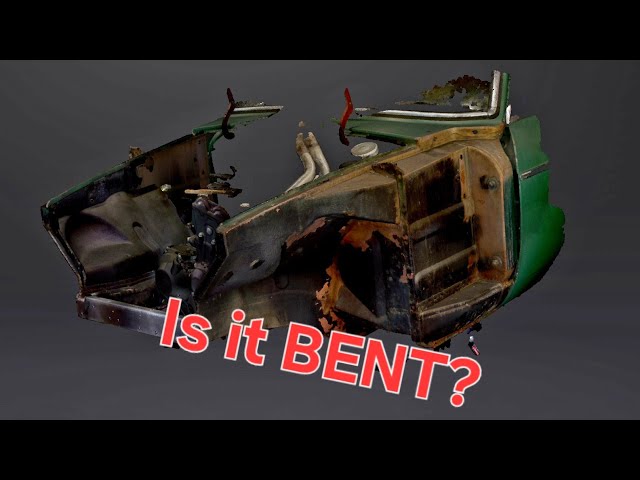 MGB-09 build Episode 4, the car is bent