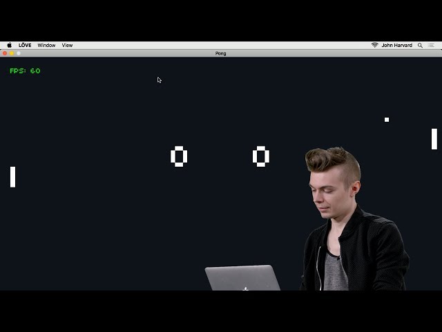 Pong - Lecture 0 - CS50's Introduction to Game Development 2018
