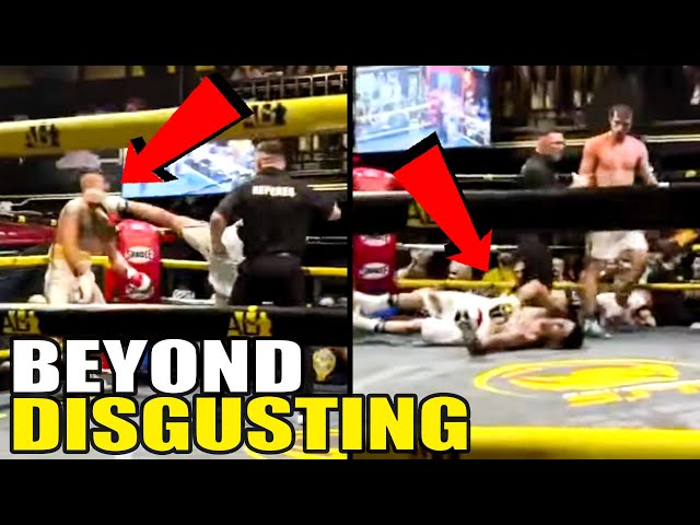 Sore Loser Fighter Lands VICIOUS Cheap Shot on Opponent, Faces Lifetime BAN