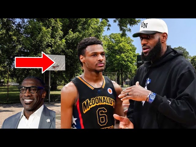 SHANNON SHARPE DISAGREES WITH LEBRON MISSING A GAME FOR BRONNY