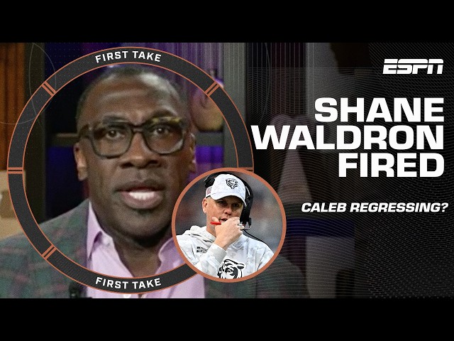 Shannon Sharpe is 'not surprised' Bears moved on from OC Shane Waldron | First Take