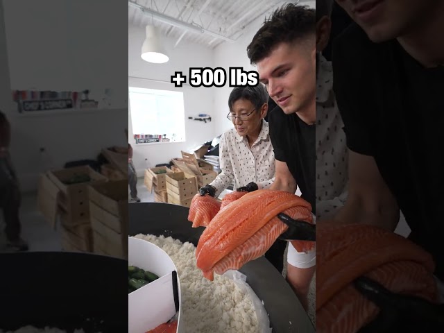 World's Largest Sushi Roll (Official World Record)