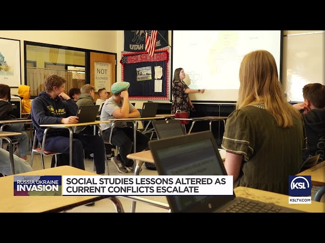 War in Ukraine highlights challenges Utah educators face when teaching current events