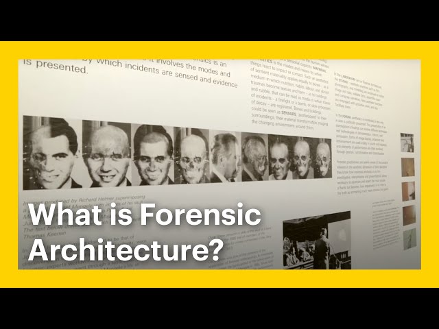 Forensic Architecture research agency at Goldsmiths