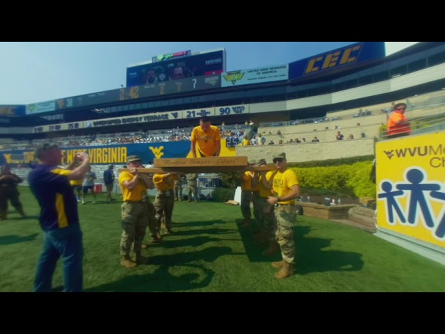 [VR180] WVU Football - Sideline Footage