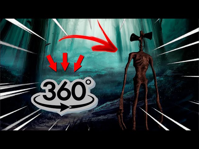 Siren Head Finding Challenge But it's 360 degree video