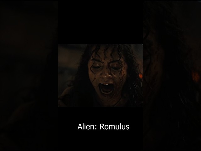 Alien: Romulus (2024) | Kay suffers multiple traumas, making the Z-01 hybrid baby unlikely