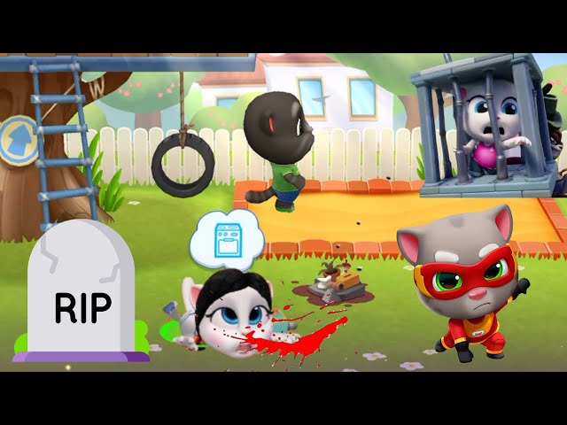 My Talking Tom Friends - AMONG US - R.I.P ALL FRIENDS - SQUID DOLL LONELY