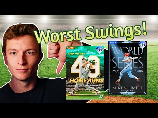 I Used the WORST SWINGS in MLB The Show 23