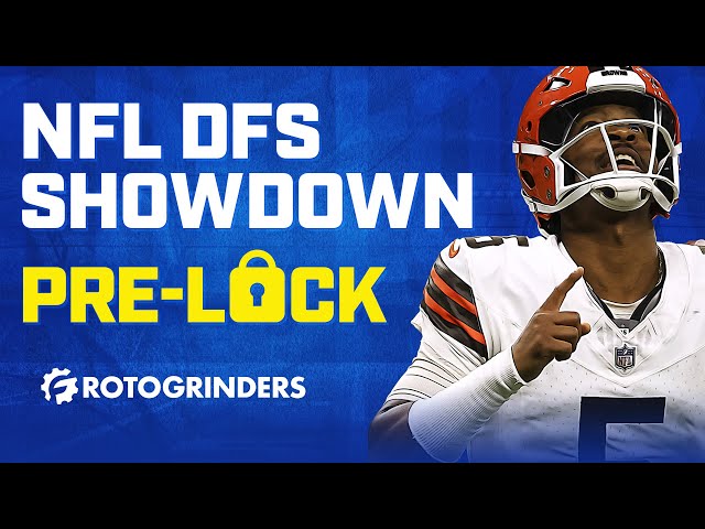 Showdown for Thursday Night Football - Week 12 NFL DFS Picks & Strategy