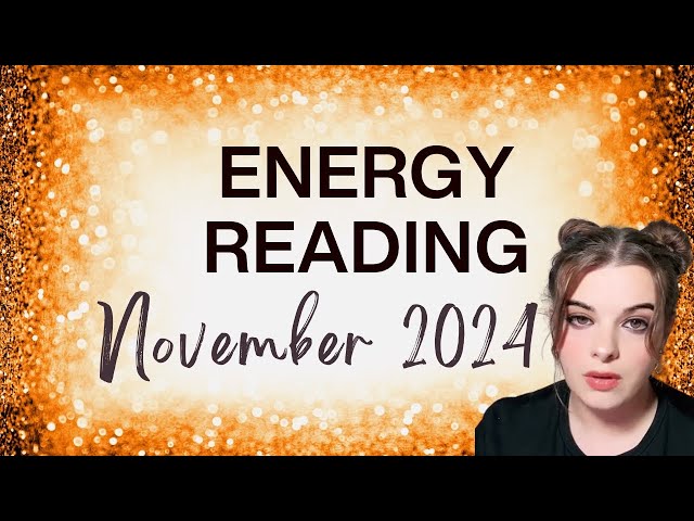 Energy Reading from November 11, 2024