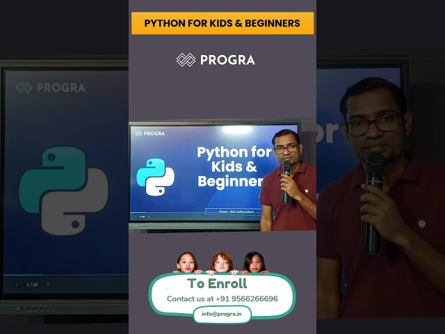 Lesson - 1 Python for Kids & Beginners | Introduction to Software Programming #python #education