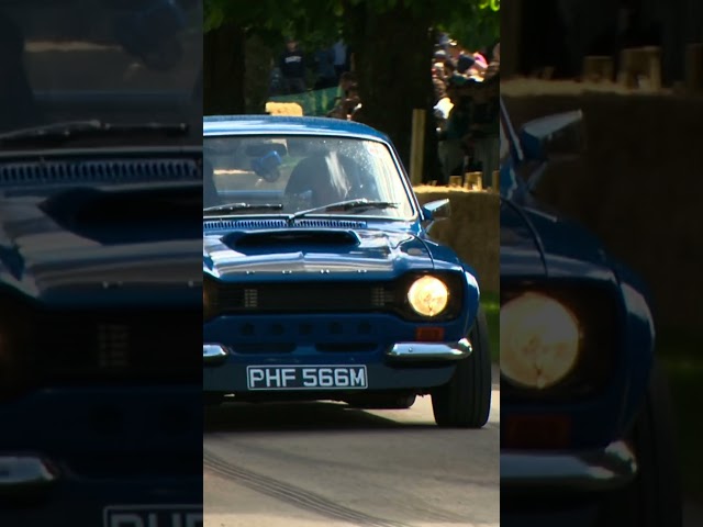 Ford Escort driving at the Beaulieu Supercar Weekend  #beaulieu #automobile #car#supercars