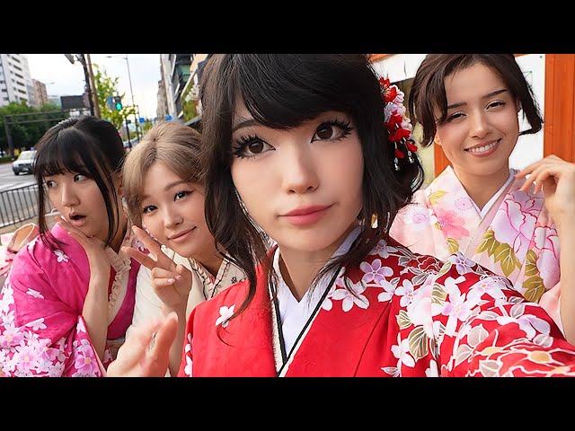 japan vlog!! ft. pokimane, cdawg, emirichu & more